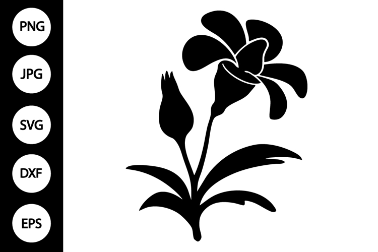 Flower Silhouette Image 22