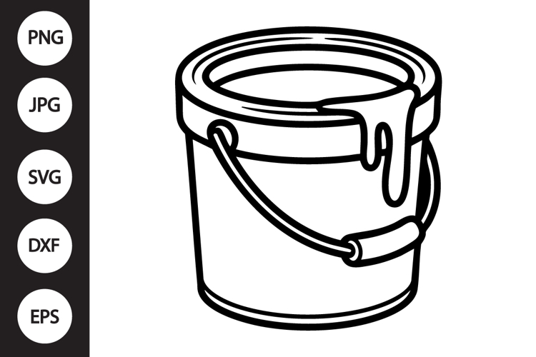 Paint Bucket Clipart Image 4