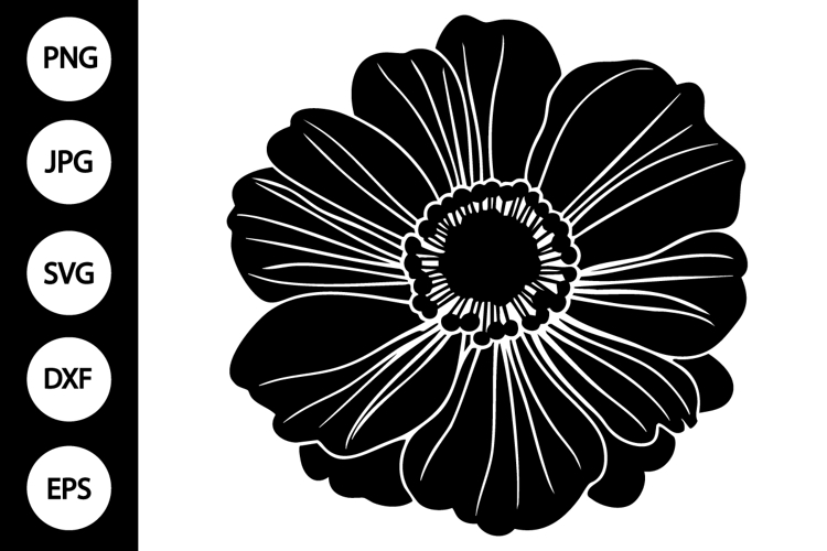 Flower Silhouette Image 8