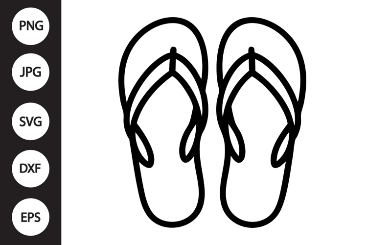 Sandals Clipart Image 4