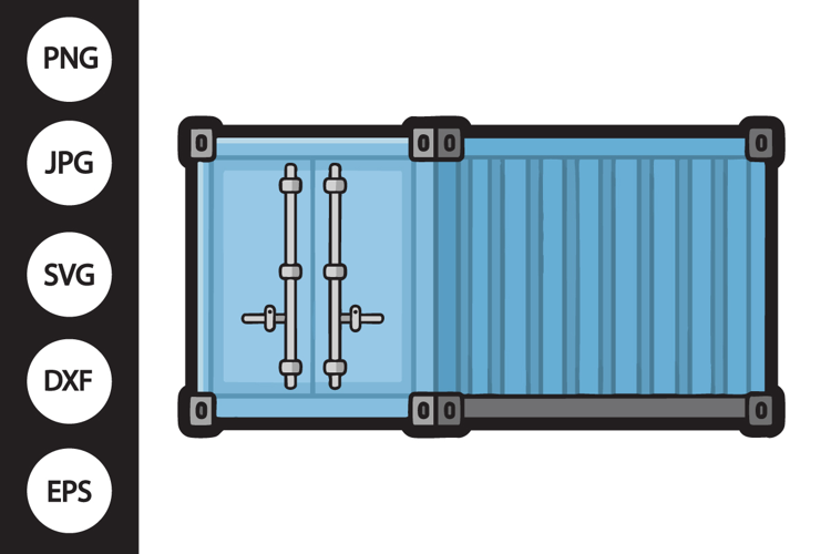 Cargo Container SVG