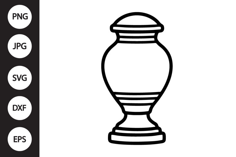 Urn SVG example image 1