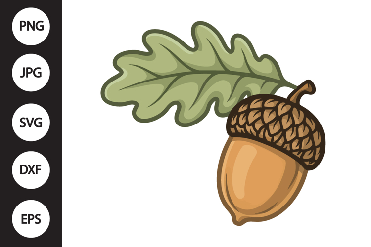Acorn Silhouette Image 17