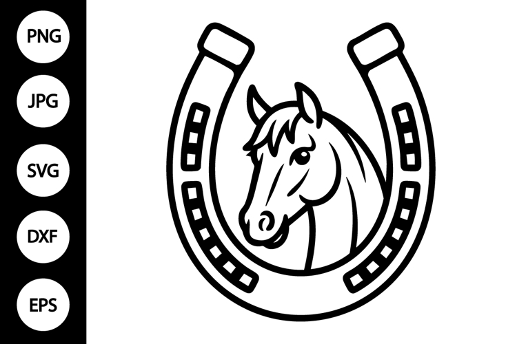 Horseshoe Silhouette Image 20