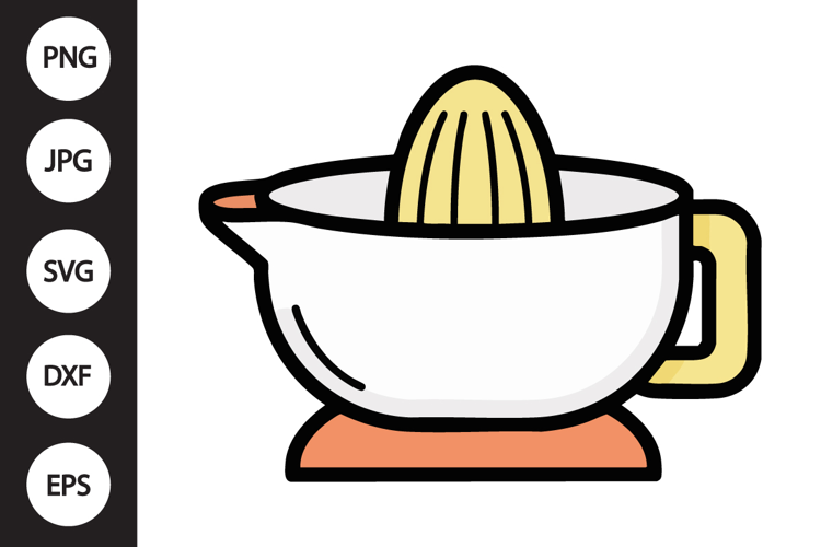 Citrus Juicer SVG