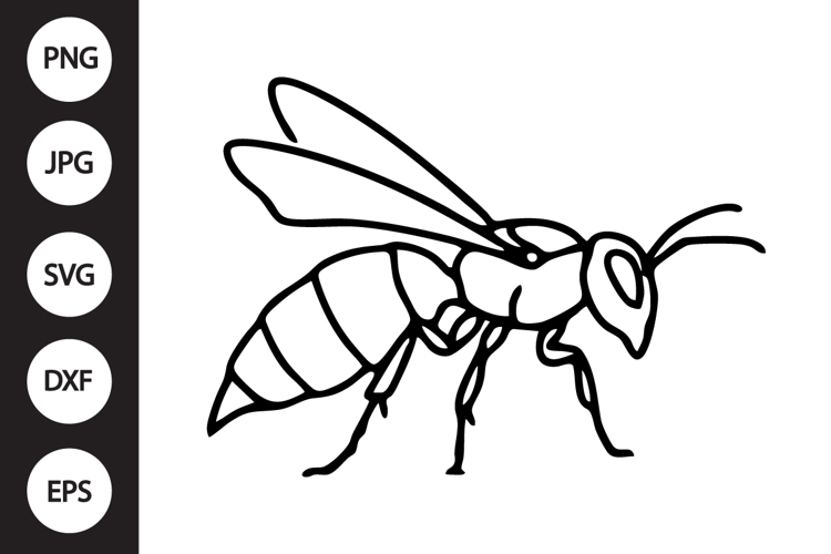 Wasp Clipart Image 4