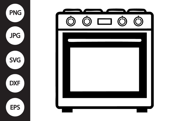Oven SVG example image 1