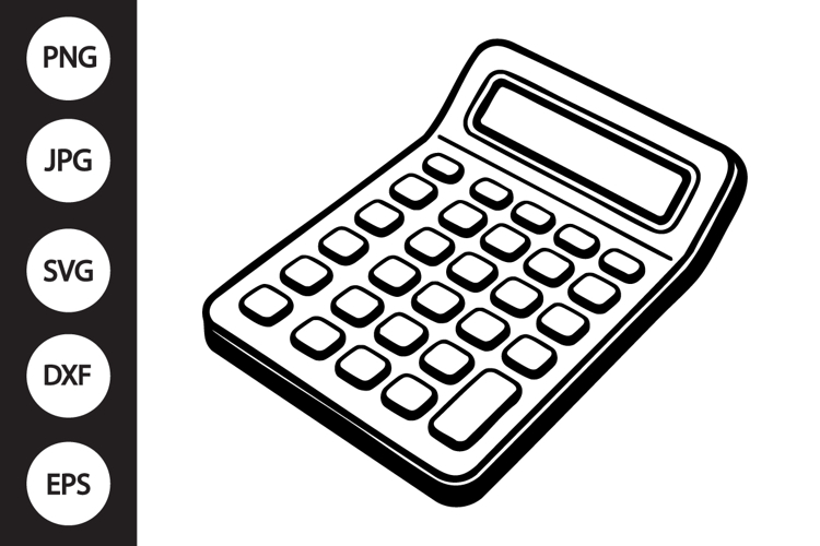 Calculator Clipart Image 4