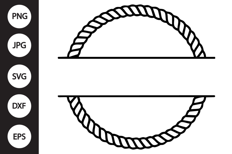 Monogram Circle Svg Image 13