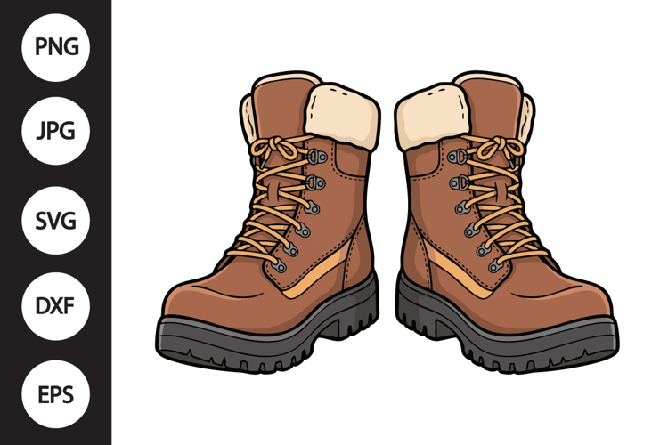 Winter Boots SVG