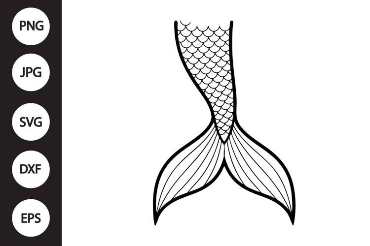 Mermaid Tail SVG