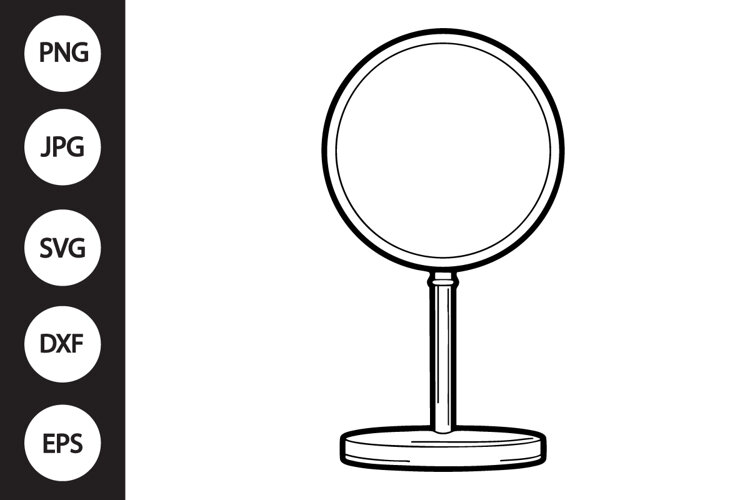Desk Mirror SVG example image 1