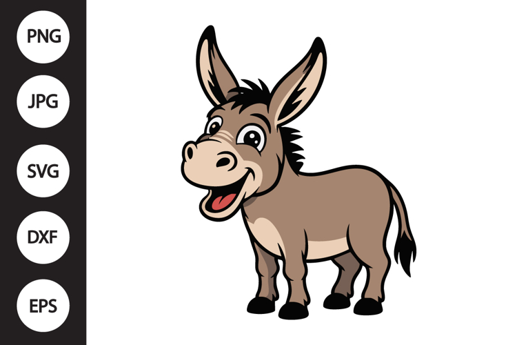 Donkey Clipart Image 12