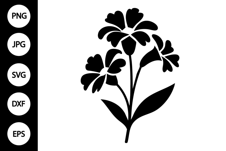 Flower Silhouette Image 2