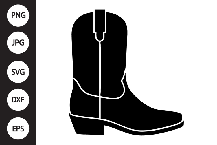Cowboy Boot Clipart Image 3