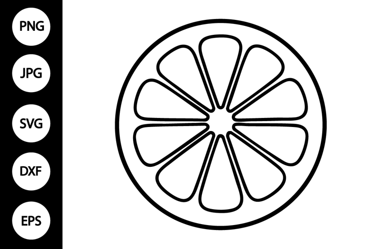 Lemon Slice Svg Image 10