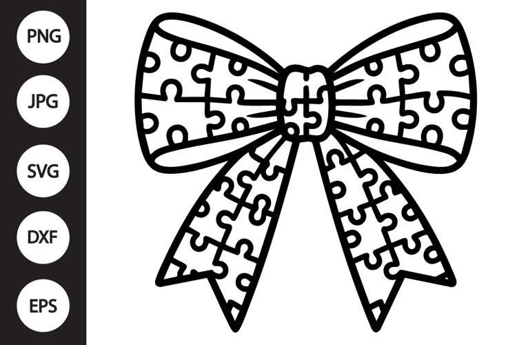 Puzzle Bow SVG