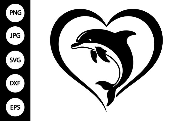 Dolphin Silhouette Image 7