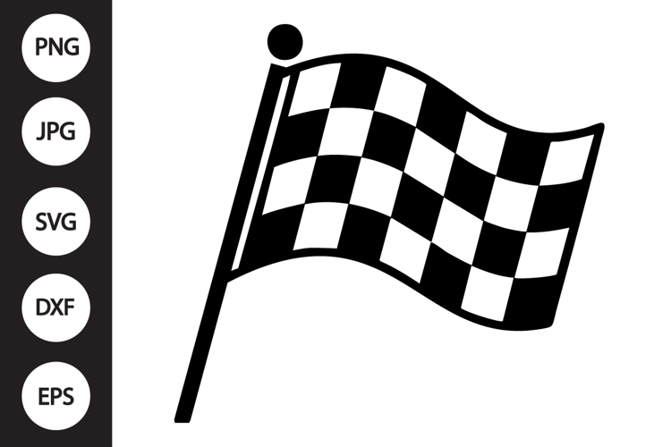 Checkered Flag Svg Image 16