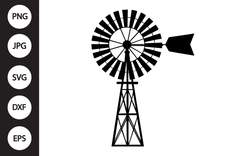 Windmill Svg Image 6