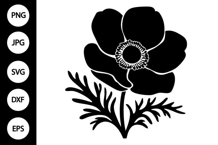 Flower Silhouette Image 12