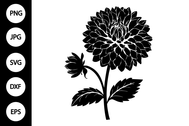 Flower Silhouette Image 2