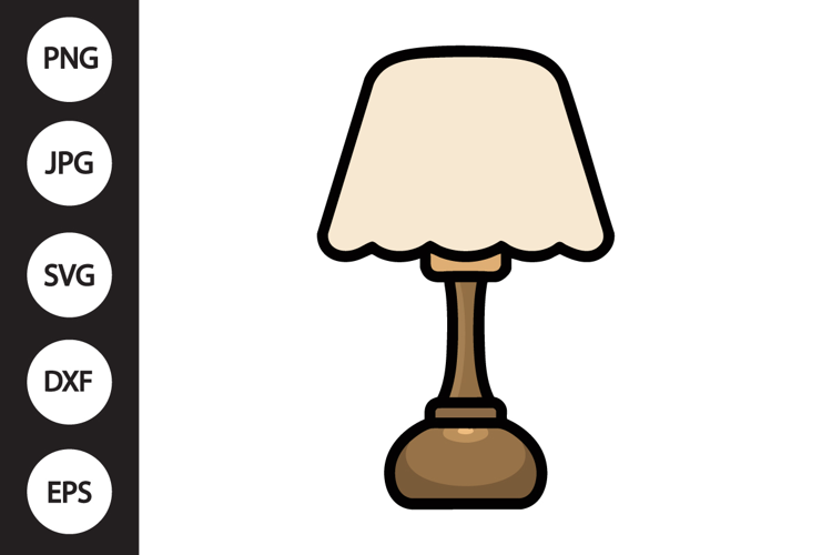 Table Lamp SVG