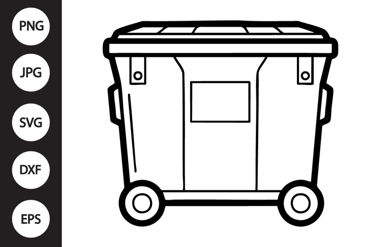 Dumpster SVG