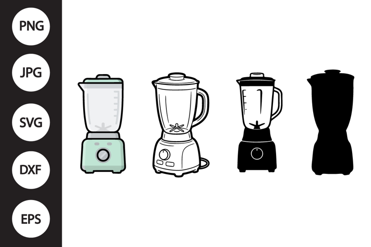 Kitchen Blender SVG, Kitchen Blender Clipart