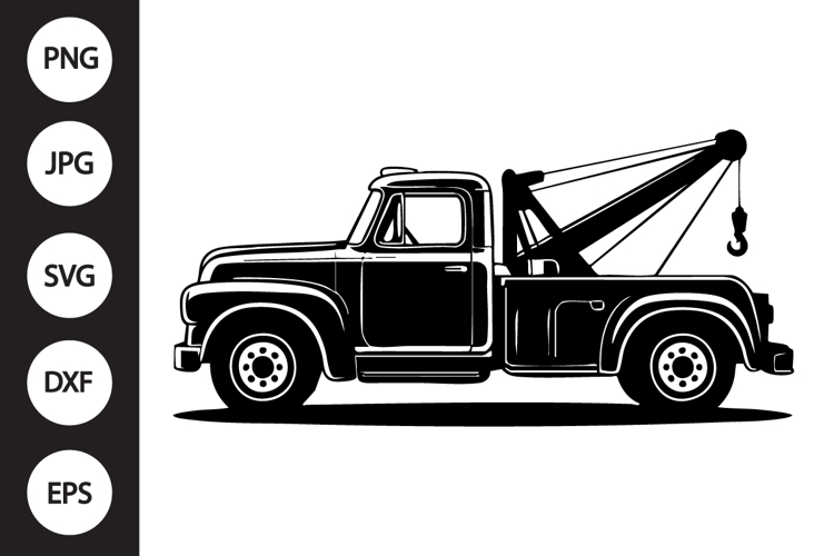  Tow Truck Clipart Image 3