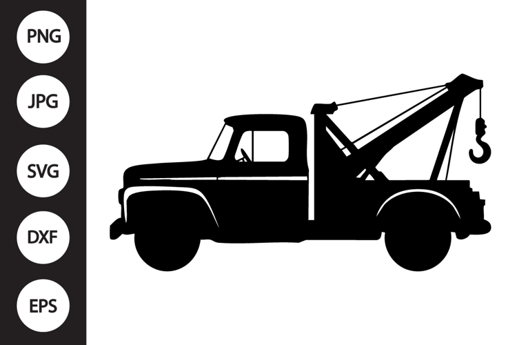  Tow Truck Clipart Image 2