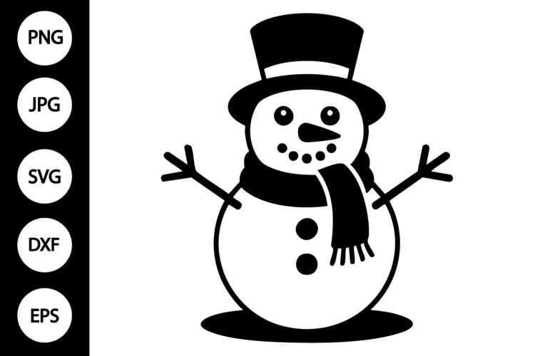 Cricut Snowman Svg Image 16