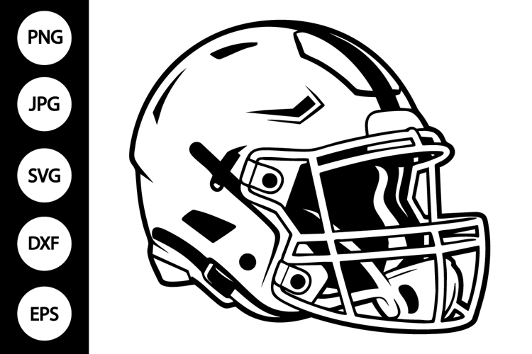 Football Helmet Clipart Image 9