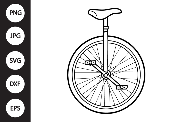 Unicycle SVG