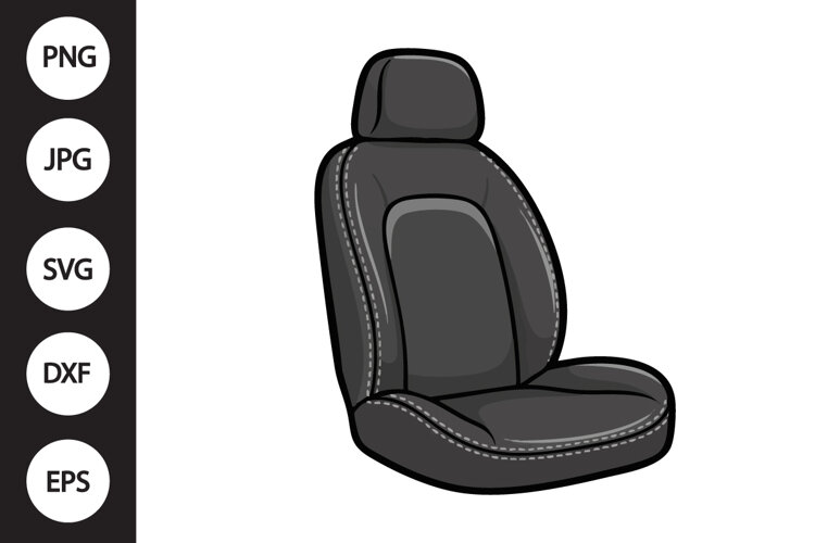 Car Seat SVG example image 1