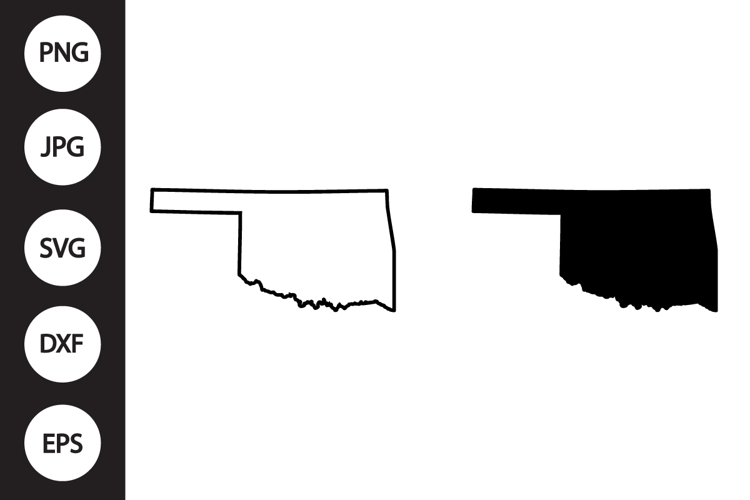Oklahoma State SVG, Oklahoma State Clipart