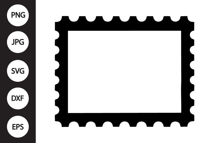 Postal Stamp SVG example image 1