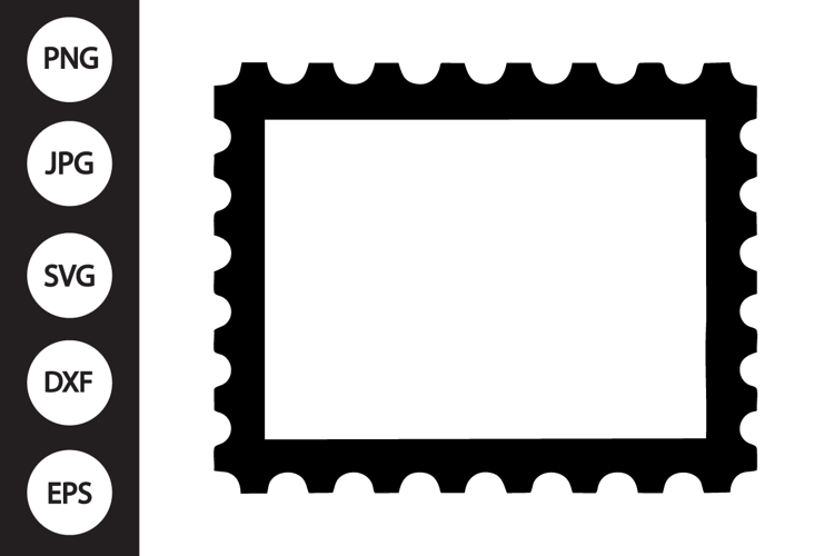 Postal Stamp SVG