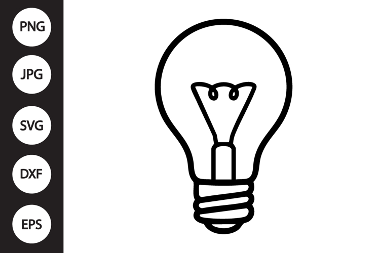 Light Bulb Silhouette Image 4
