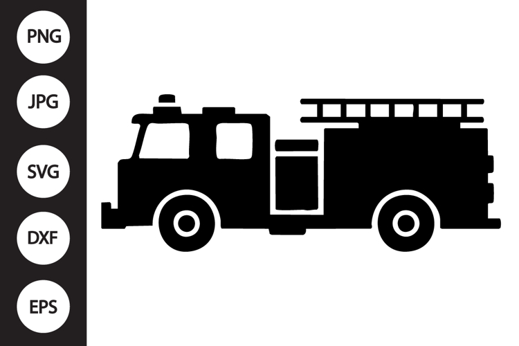 Truck Silhouette Image 6