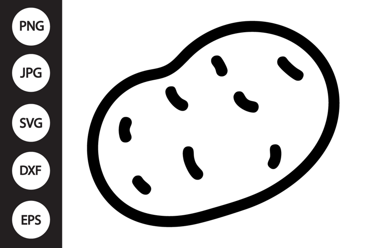 Potato Svg Image 4