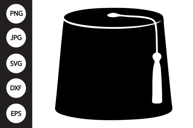 Hat Silhouette Image 13