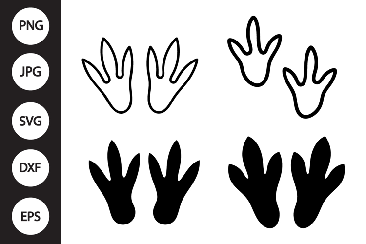 Footprints Clipart Image 6