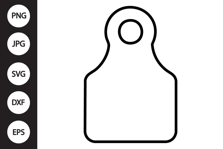 Cow Tag SVGs Image 4