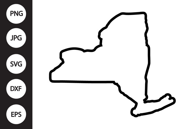 New York State SVG example image 1