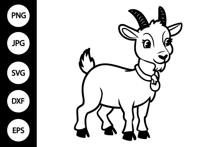 Goat Svg Image 14