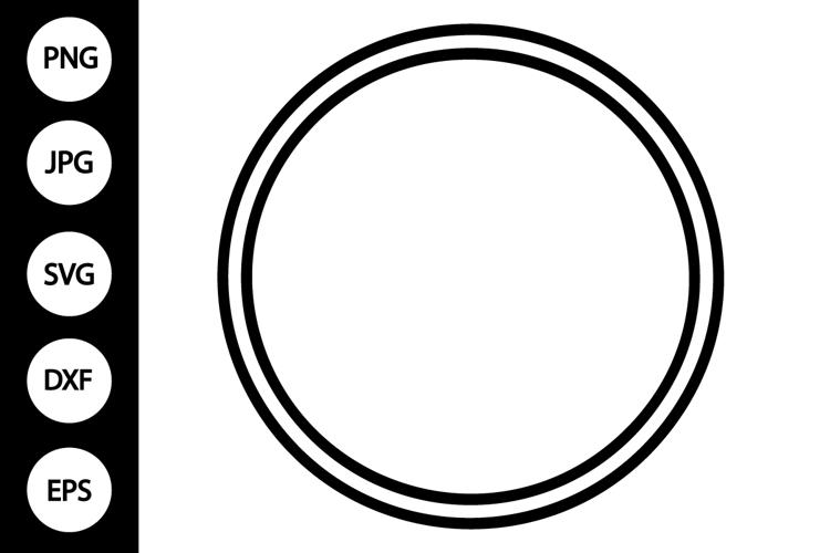 Double Circle Svg Image 3