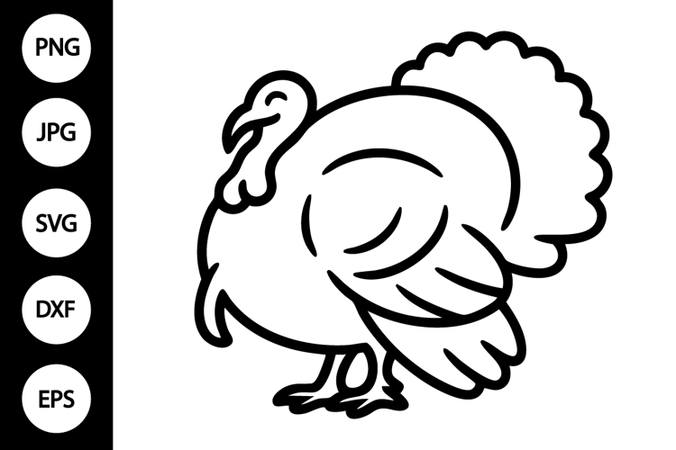 Turkey Silhouette Svg Image 14