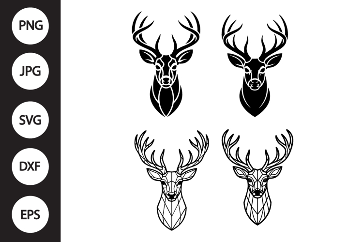 Deer Head Clipart