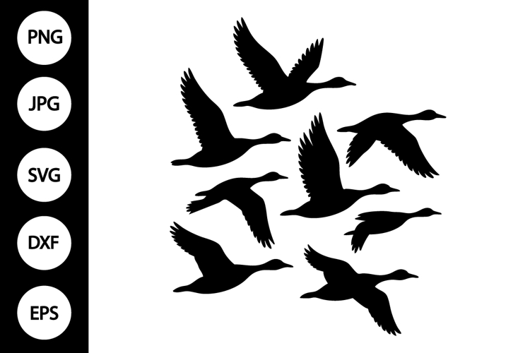 Geese Clipart Image 7